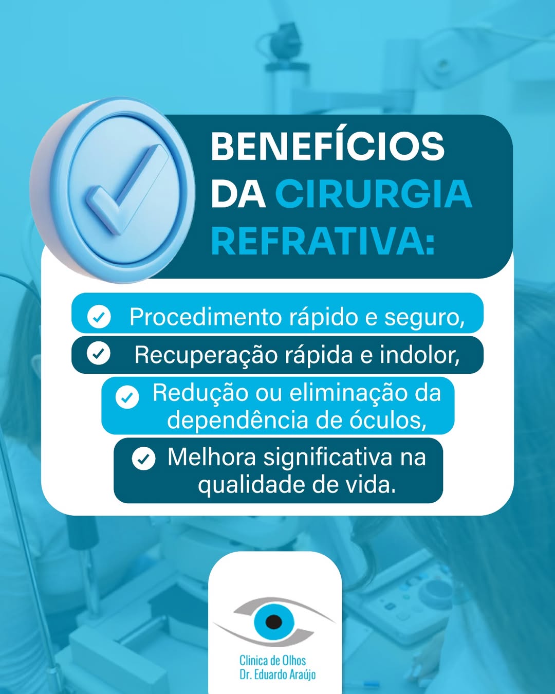 Benefícios da cirurgia refrativa