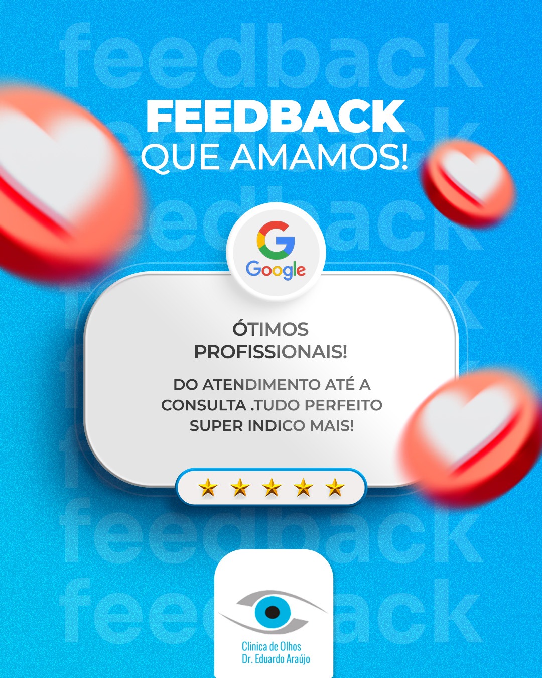 Feedback que amamos!