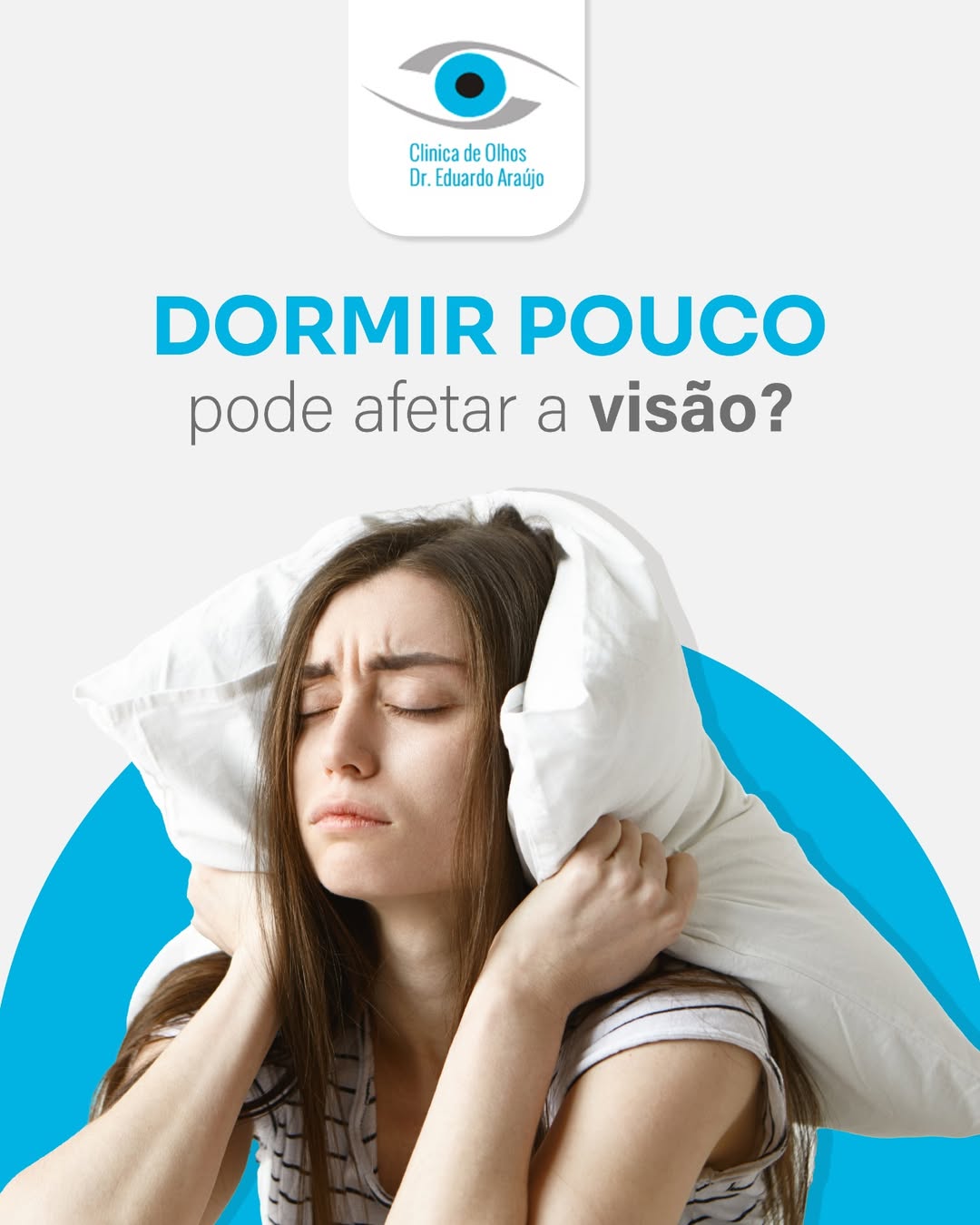Dormir pouco pode afetar a visão?