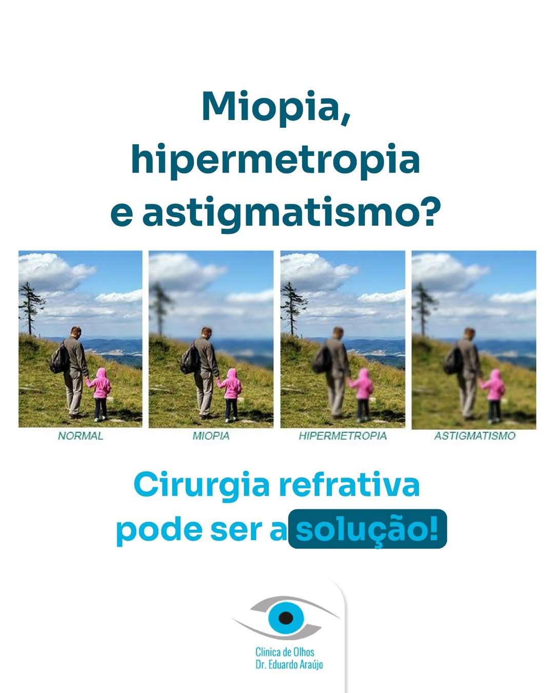 Cirurgia Refrativa pode ser a solução!